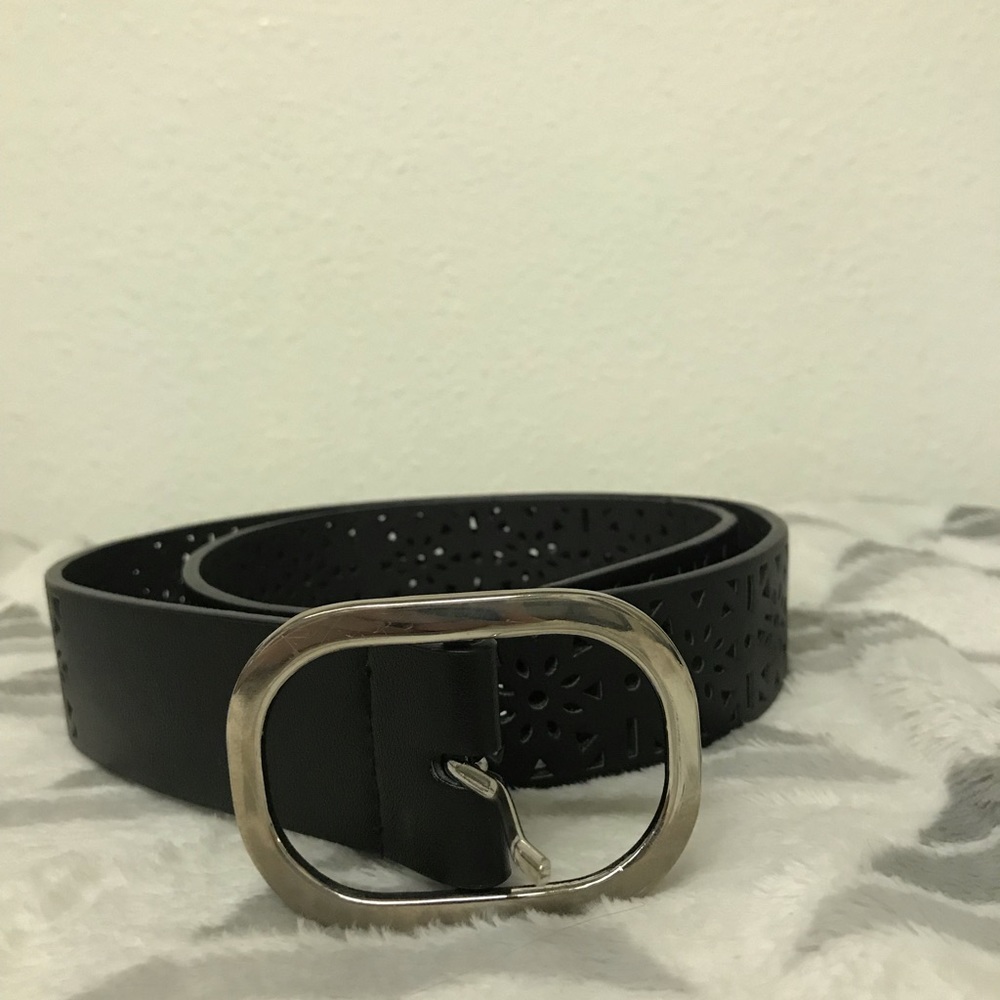 Black/Silver Belt